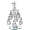Glass Christmas Tree - Pure Silver Tree Small 4770 (Matte) -Spode Xmas Store 477020pure20silver20 20small20matt 1505212013