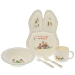 A30650 Eco Recyclable Peter Rabbit Christmas Dinner Set