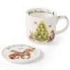 Wrendale Christmas Mug & Coaster Set Oh Christmas Tree -Spode Xmas Store 749151785687 main 1666106662