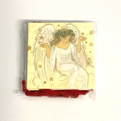 2022 Christmas Strung Gift Tags Pack Of 8 (4 Of 2 Designs) D