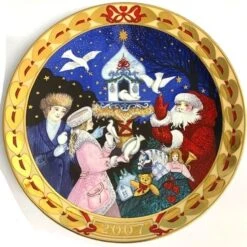 Royal Copenhagen Hearts Of Christmas Plate 2007 1917107 -Spode Xmas Store InkedInkedPicture89 LI 1612282626