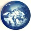Bing & Grondahl Christmas Plate 1994 'A Day At The Deer Park'