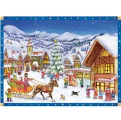 Traditional Advent Calendar Large No.70137 Christmas Mountains