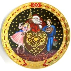 Royal Copenhagen Hearts Of Christmas Plate 2009 1917109