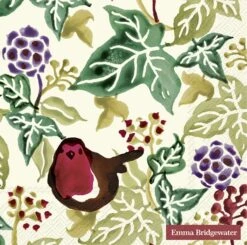 IHR Large Luncheon Napkins/Serviettes - EB Christmas Ivy