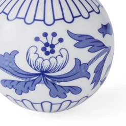 Spode Blue Italian Christmas Bauble Florals -Spode Xmas Store Picture15 1695912996