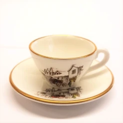 Caverswall Mini Cup & Saucer Christmas 1987 -Spode Xmas Store Picture19 1562853752