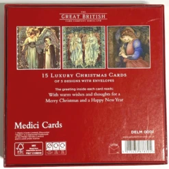 Medici Christmas - 15 Luxury Cards 'The Annunciation' DELM0001 -Spode Xmas Store Picture22 1662975026
