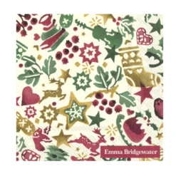 IHR Small Cocktail Napkins/Serviettes - EB Christmas Celebration