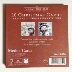 Medici Christmas - 10 Cards In Wallet 'Best Friends' WAM0006 -Spode Xmas Store Picture25 1662373760