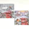 Medici Christmas - 10 Cards In Wallet 'Morning Post' WAM0002 -Spode Xmas Store Picture32 1662373860