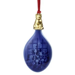Royal Copenhagen Christmas Drop 2011 'Waiting For Santa Claus'