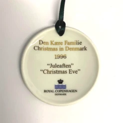 Royal Copenhagen Decoration 'Christmas Eve' 1996 1494701 -Spode Xmas Store Picture33 1612456898