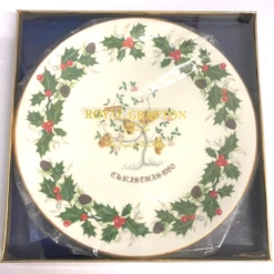 Royal Grafton Collectors Plate Christmas 1980 'Five Gold Rings' -Spode Xmas Store Picture39 1612537021