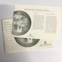 Royal Copenhagen Christmas Plate 2003 'Season's Greetings' -Spode Xmas Store Picture41 1612268563