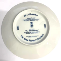 Bing & Grondahl Snow Fairies Christmas Plate 2001 'Snow Fairies' -Spode Xmas Store Picture42 1612538254