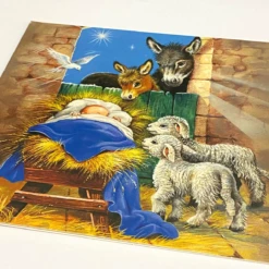 Medici Christmas - Charity Cards 6 Pack 'The Manger' CHMT0105* -Spode Xmas Store Picture42 1632739992