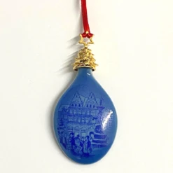 Royal Copenhagen Christmas Drop 2009 'Christmas At Amagertorv'