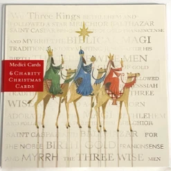 Medici Christmas - Charity Cards 6 Pack 'We 3 Kings' CHMT0088*