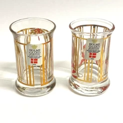 Royal Copenhagen Holmegaard Christmas Dram Glasses Set Of 2 1990 -Spode Xmas Store Picture50 1612801741