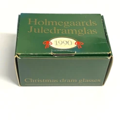 Royal Copenhagen Holmegaard Christmas Dram Glasses Set Of 2 1990 -Spode Xmas Store Picture54 1612801876