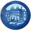 Royal Copenhagen Christmas Plate 2009 'Christmas At Amagertorv'