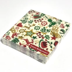IHR Small Cocktail Napkins/Serviettes - EB Christmas Celebration -Spode Xmas Store Picture56 1656771159