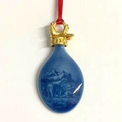 Royal Copenhagen Christmas Drop 2010 'Christmas In Greenland'