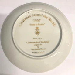 Bing & Grondahl Christmas Plate 'Santa In Russia' 1997 -Spode Xmas Store Picture57 1612542410