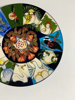 Moorcroft - Twelve Days Of Christmas Plate 785/10 (2015 Edition) -Spode Xmas Store Picture6 1654783162