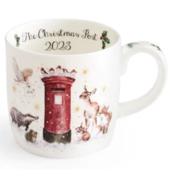 Wrendale Christmas Large Mug Xmas Post Ltd. Ed. 2023