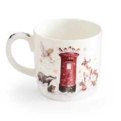 Wrendale Christmas Large Mug Xmas Post Ltd. Ed. 2023 -Spode Xmas Store Picture72 1696533965