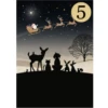 Bug Art Christmas MCC061 Santa Gazing 5 Pack Of Cards -Spode Xmas Store Picture74 1662393534