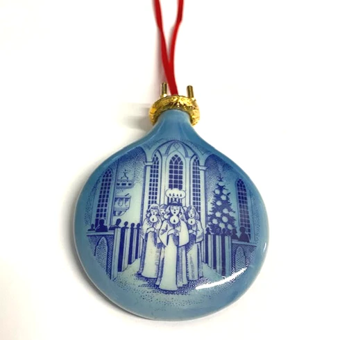 Royal Copenhagen Christmas Drop 1991 'Festival Of Santa Lucia' 4 Royal Copenhagen Christmas Drop 1991 'Festival Of Santa Lucia' - Image 2