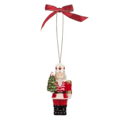 Spode Christmas Tree - Ornament Nutcracker With Tree