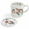 Wrendale Christmas Mug & Coaster Set Winter Mice -Spode Xmas Store Picture7yuiyu 1636365011