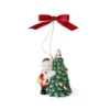 Spode Christmas Tree - Ornament Snowman Hugging Christmas Tree -Spode Xmas Store Picture81 1696617972