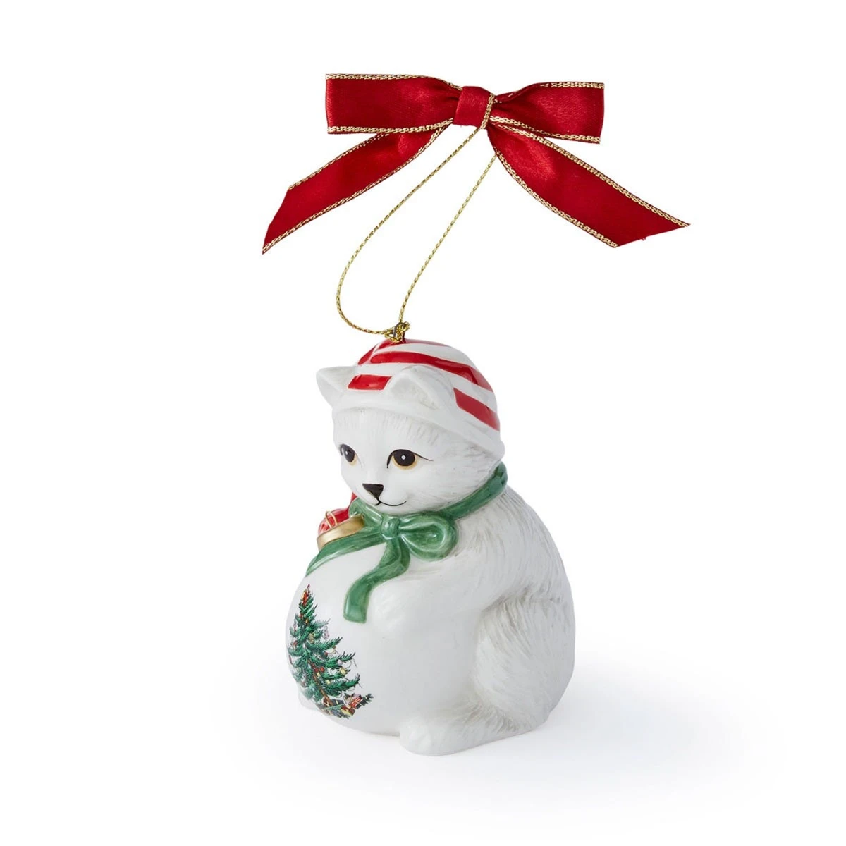 Spode Christmas Tree - Ornament Playful Kitten 5 Spode Christmas Tree - Ornament Playful Kitten - Image 3