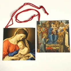 2022 Christmas Strung Gift Tags Pack Of 8 (4 Of 2 Designs) H -Spode Xmas Store Picture94 1632324827