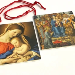 2022 Christmas Strung Gift Tags Pack Of 8 (4 Of 2 Designs) H -Spode Xmas Store Picture95 1632324896