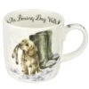 Wrendale Christmas Single Mug Boxing Day Walk (Dog)* -Spode Xmas Store WNOW5629 XT The Boxing Day Walk Front 1536328566