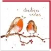 Louise Mulgrew Xmas - Christmas Robins Single Card XM03 -Spode Xmas Store XM03 768x768 1570878163