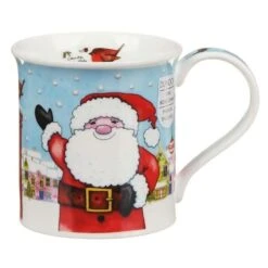 DUNOON Bute Christmas Post Santa Mug -Spode Xmas Store dunoon christmas santa bute 01 copy 1666195898