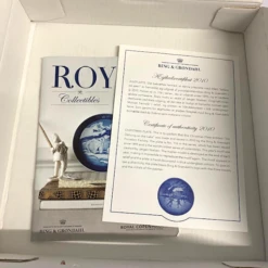 Bing & Grondahl Christmas Plate 2010 'Ice Dancing On The Lake' -Spode Xmas Store gukijgvk 1612025397