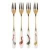 Sara Miller Christmas Geese Pastry Forks (Set Of 4) 1102 -Spode Xmas Store smge1102 xg 1 1536752103