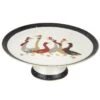 Sara Miller Christmas Geese Footed Cake Plate 8963 -Spode Xmas Store smge78963 xg 1 1537966679