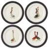 Sara Miller Christmas Geese Cake Plates (Set Of 4) 8987 2 Sara Miller Christmas Geese Cake Plates (Set Of 4) 8987 -Spode Xmas Store smge78987 xg 1 1537967337