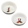 Sara Miller Christmas Geese Bowls Set Of Two 9168