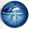 Bing & Grondahl Christmas Plate 2010 'Ice Dancing On The Lake' -Spode Xmas Store ygujfi 1612025350
